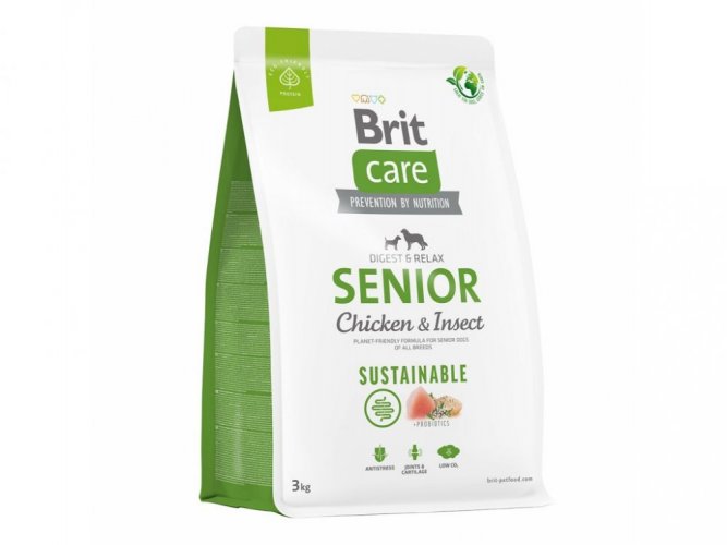 Brit Care Dog Sustainable Senior 3kg